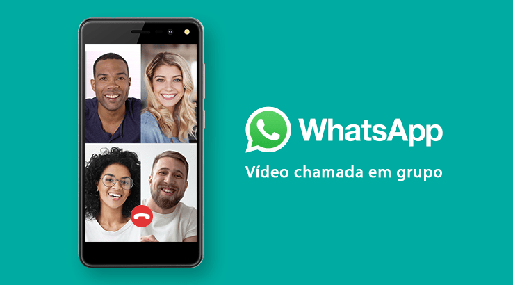 Chamada de vídeo em grupo no WhatsApp - montsite